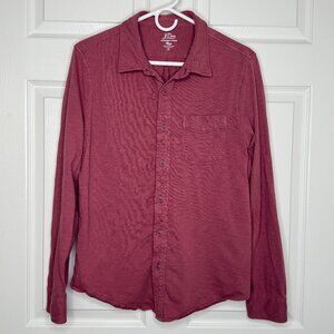 J Crew Garment-dyed Harbor shirt